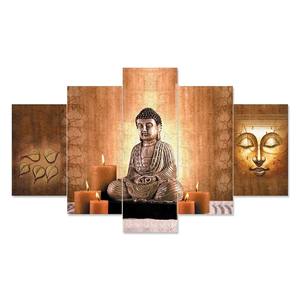 Set_Of_5_3d_Material_Wall_Paintings_|_For_Home_Decoration_|_75_X_43_Cm