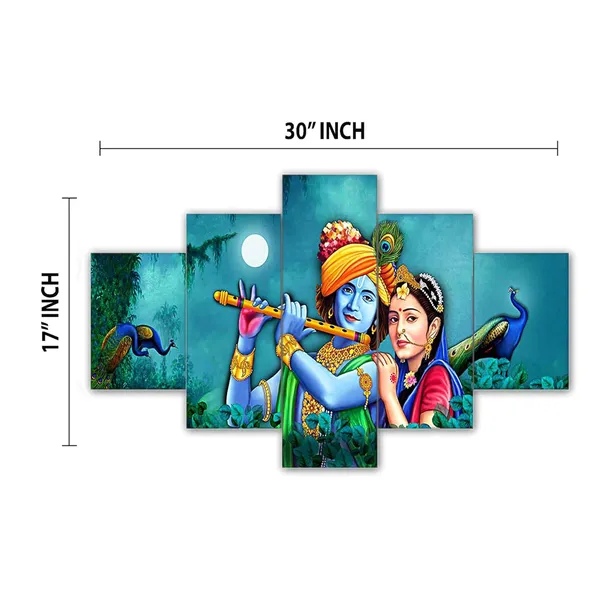 Set_Of_5_3d_Material_Wall_Paintings_|_For_Home_Decoration_|_75_X_43_Cm