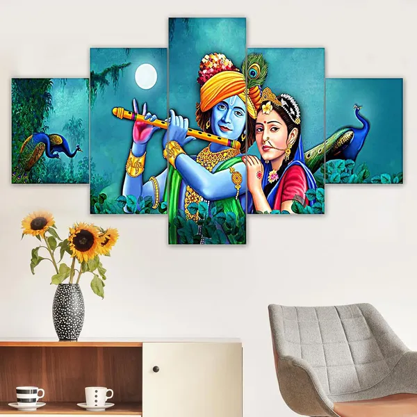 Set_Of_5_3d_Material_Wall_Paintings_|_For_Home_Decoration_|_125_X_60_Cm