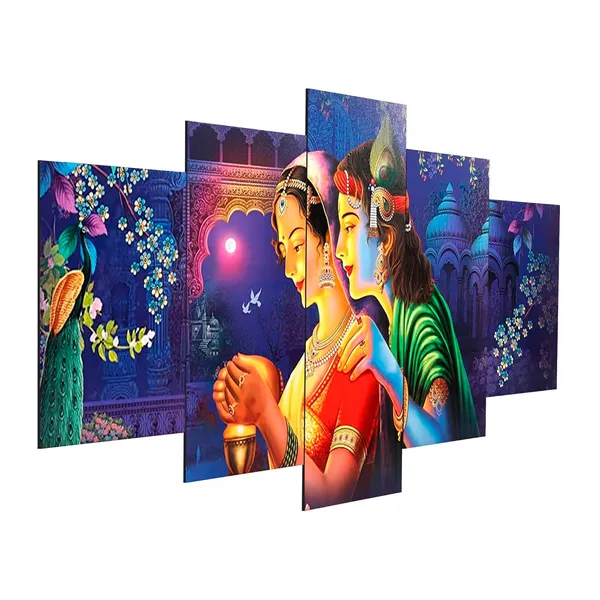 Set_Of_5_3d_Material_Wall_Paintings_|_For_Home_Decoration_|_125_X_60_Cm