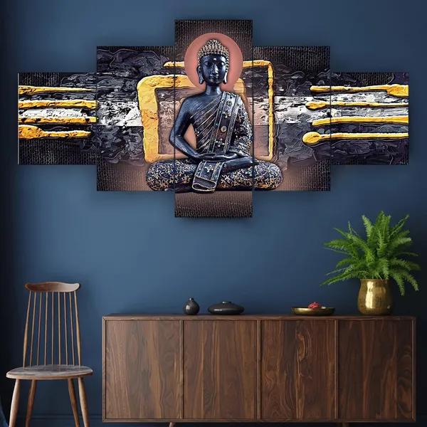 Set_Of_5_3d_Material_Wall_Paintings_|_For_Home_Decoration_|_125_X_60_Cm