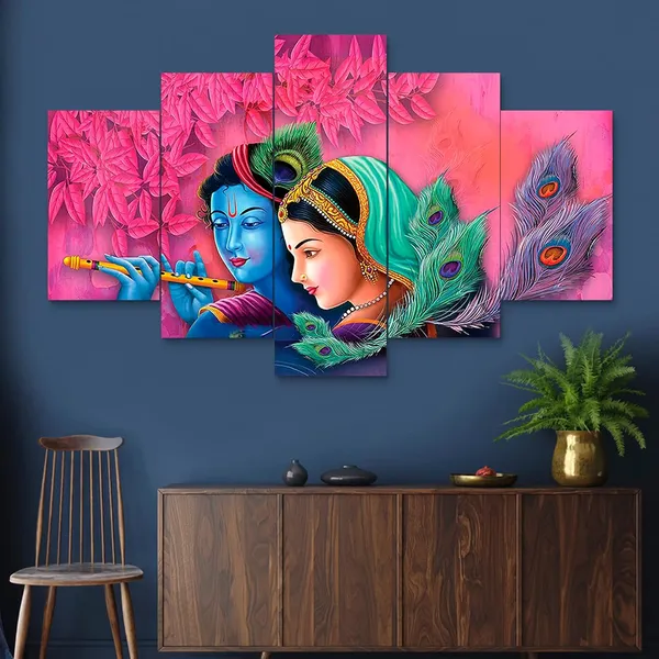 Set_Of_5_3d_Material_Wall_Paintings_|_For_Home_Decoration_|_125_X_60_Cm