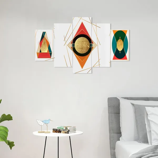 Set_Of_5_3d_Material_Wall_Paintings_|_For_Home_Decoration_|_75_X_43_Cm