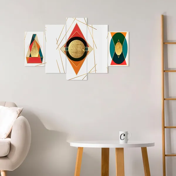 Set_Of_5_3d_Material_Wall_Paintings_|_For_Home_Decoration_|_75_X_43_Cm