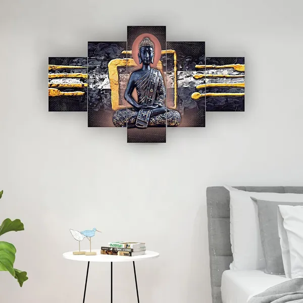 Set_Of_5_3d_Material_Wall_Paintings_|_For_Home_Decoration_|_75_X_43_Cm