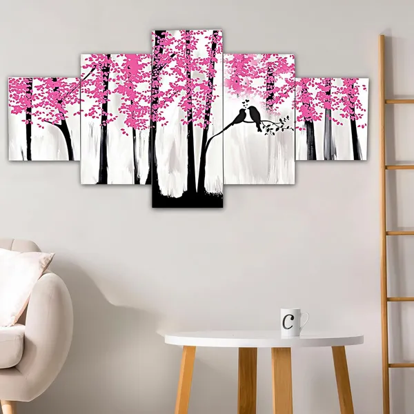 Set_Of_5_3d_Material_Wall_Paintings_|_For_Home_Decoration_|_75_X_43_Cm