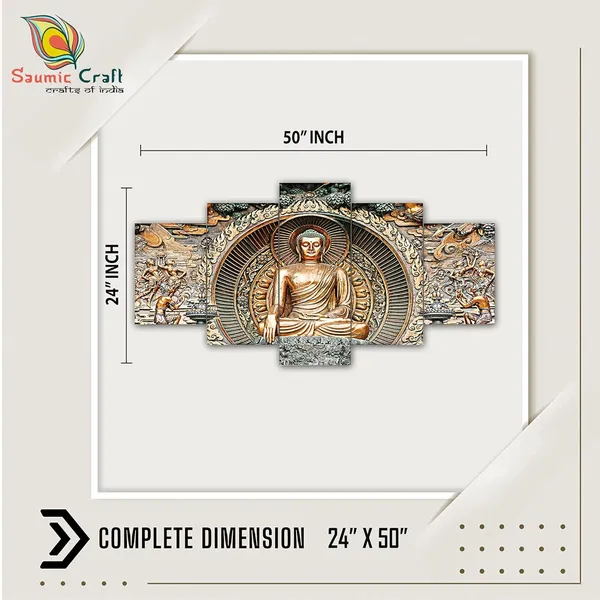Set_Of_5_3d_Material_Wall_Paintings_|_For_Home_Decoration_|_125_X_60_Cm