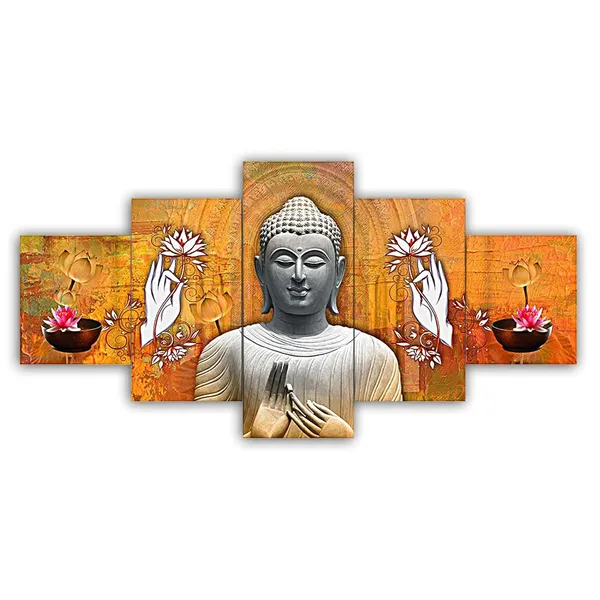 Set_Of_5_3d_Material_Wall_Paintings_|_For_Home_Decoration_|_125_X_60_Cm