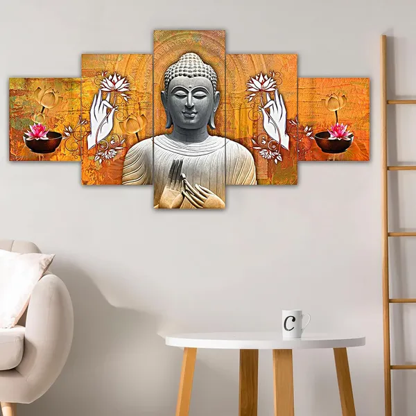 Set_Of_5_3d_Material_Wall_Paintings_|_For_Home_Decoration_|_125_X_60_Cm
