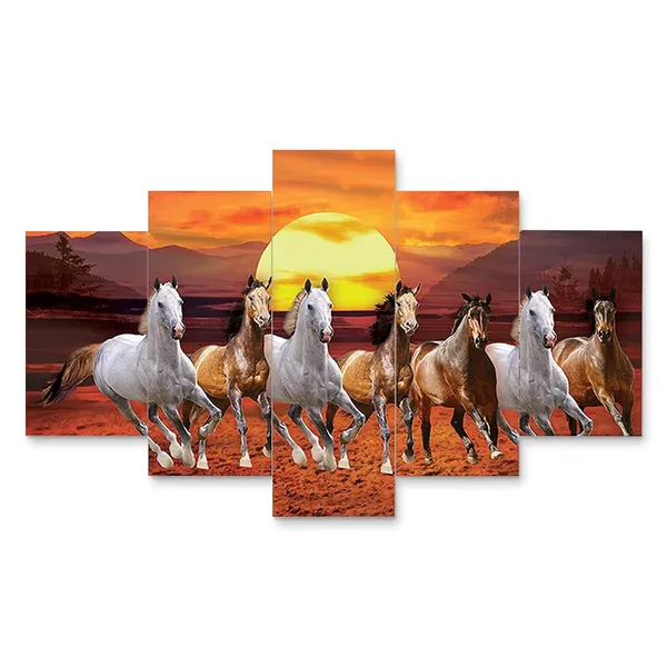Set_Of_5_3d_Material_Wall_Paintings_|_For_Home_Decoration_|_125_X_60_Cm