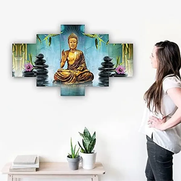 Set_Of_5_3d_Material_Wall_Paintings_|_For_Home_Decoration_|_75_X_43_Cm