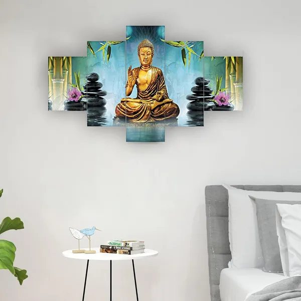 Set_Of_5_3d_Material_Wall_Paintings_|_For_Home_Decoration_|_75_X_43_Cm