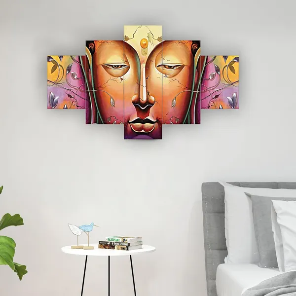 Set_Of_5_3d_Material_Wall_Paintings_|_For_Home_Decoration_|_75_X_43_Cm