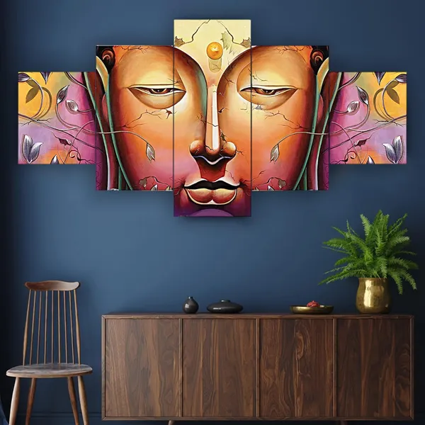 Set_Of_5_3d_Material_Wall_Paintings_|_For_Home_Decoration_|_125_X_60_Cm