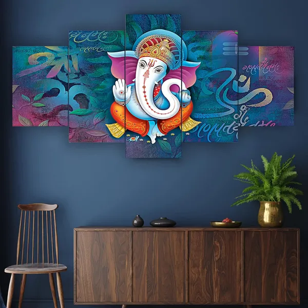 Set_Of_5_3d_Material_Wall_Paintings_|_For_Home_Decoration_|_125_X_60_Cm