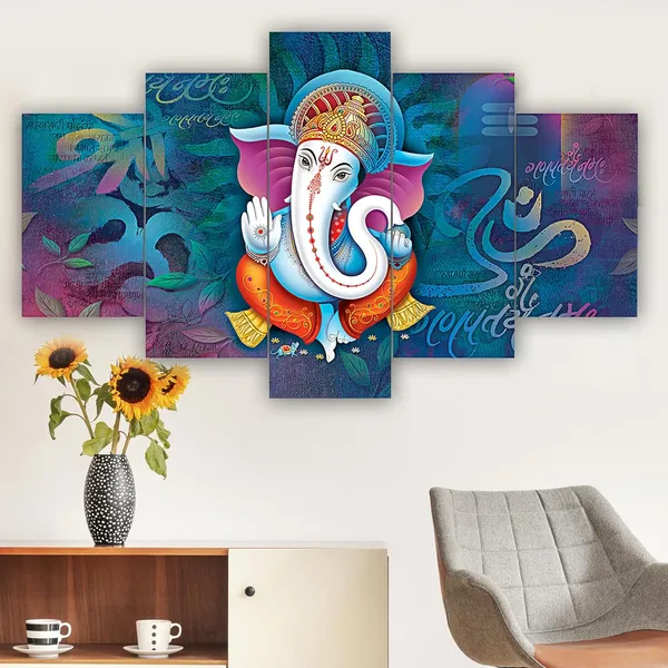 Set_Of_5_3d_Material_Wall_Paintings_|_For_Home_Decoration_|_125_X_60_Cm