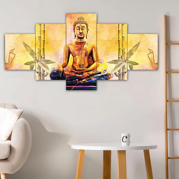 Set_Of_5_3d_Material_Wall_Paintings_|_For_Home_Decoration_|_125_X_60_Cm