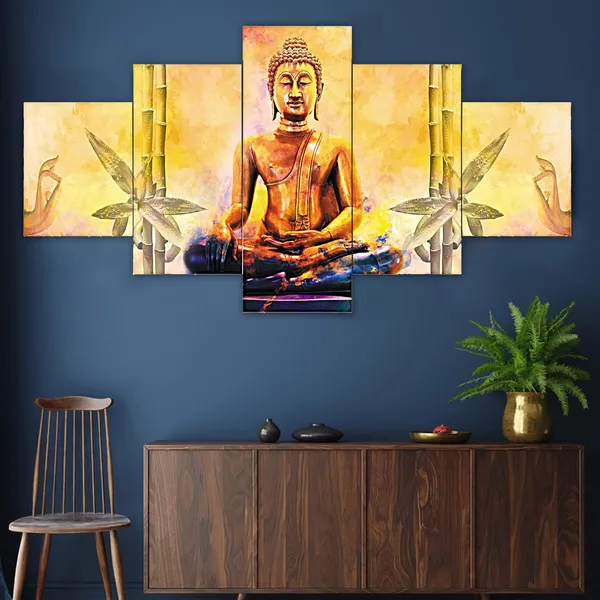 Set_Of_5_3d_Material_Wall_Paintings_|_For_Home_Decoration_|_125_X_60_Cm