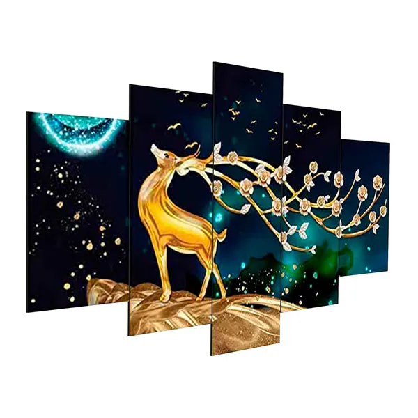 Set_Of_5_3d_Material_Wall_Paintings_|_For_Home_Decoration_|_125_X_60_Cm