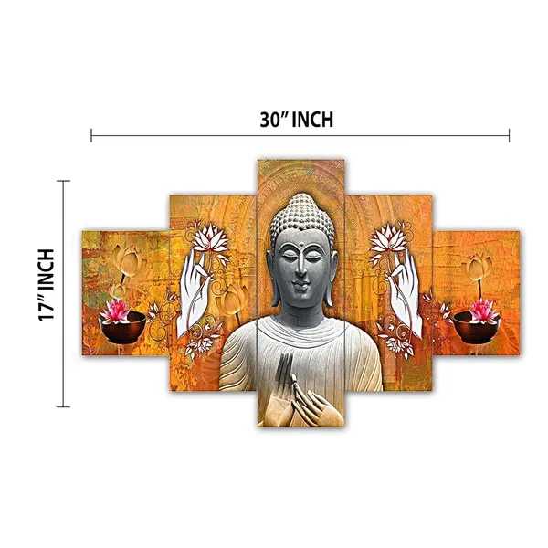 Set_Of_5_3d_Material_Wall_Paintings_|_For_Home_Decoration_|_75_X_43_Cm