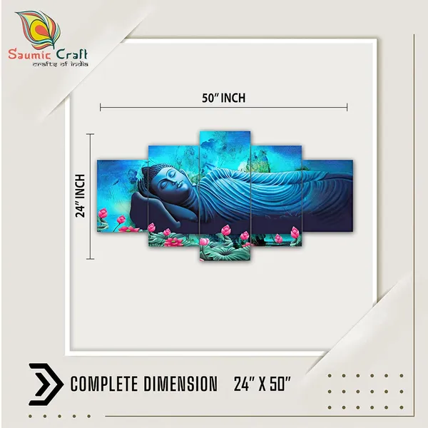 Set_Of_5_3d_Material_Wall_Paintings_|_For_Home_Decoration_|_125_X_60_Cm