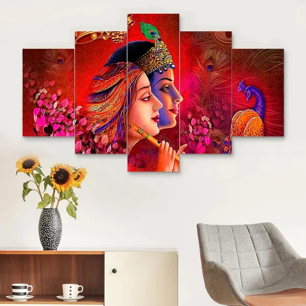 Set_Of_5_3d_Material_Wall_Paintings_|_For_Home_Decoration_|_125_X_60_Cm
