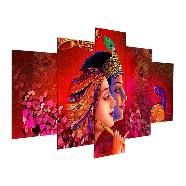 Set_Of_5_3d_Material_Wall_Paintings_|_For_Home_Decoration_|_125_X_60_Cm