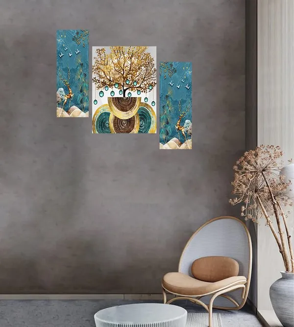 Set_Of_3_Scenery_3D_Framed_Wall_Paintings_|_For_Home_Decoration_|_45X30_Cm