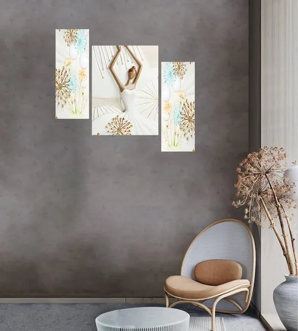 Set_Of_3_Scenery_3D_Framed_Wall_Paintings_|_For_Home_Decoration|45X30_Cm