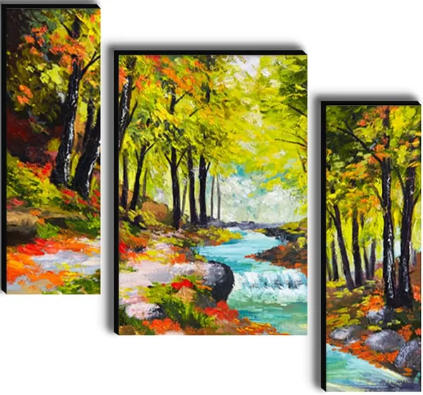 Set_Of_3_Scenery_3D_Framed_Wall_Paintings_|_For_Home_Decoration_|_45X30_Cm