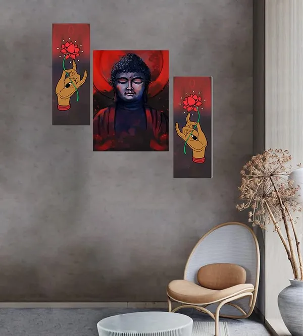 Set_Of_3_Scenery_3D_Framed_Wall_Paintings_|_For_Home_Decoration_|_45X30_Cm