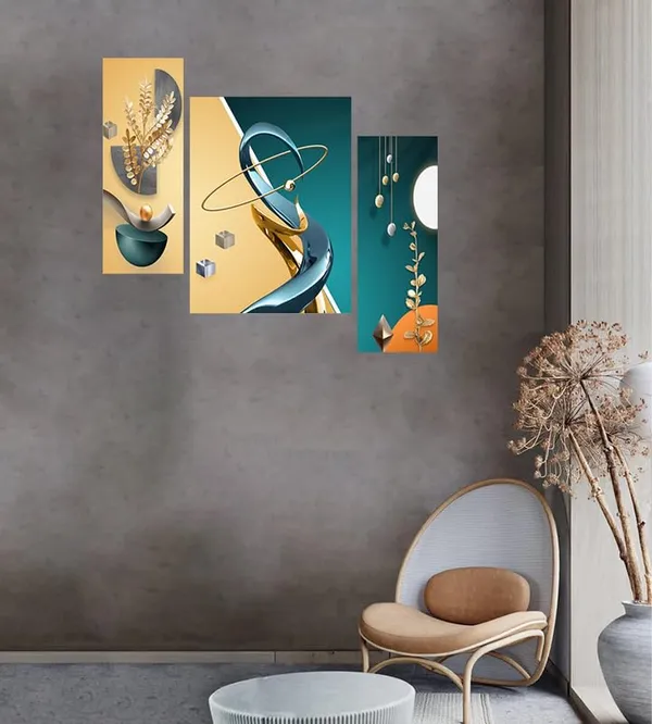 Set_Of_3_Scenery_3D_Framed_Wall_Paintings_|_For_Home_Decoration_|_45X30_Cm