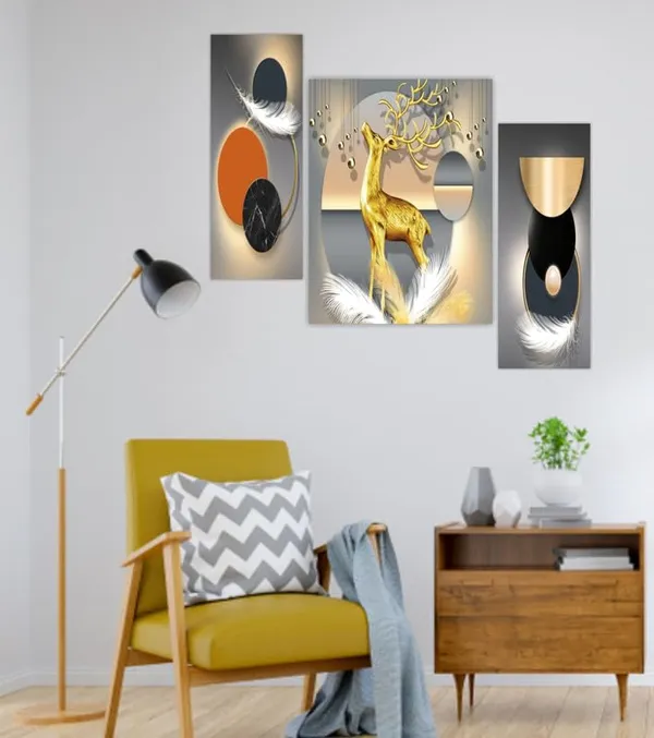 Set_Of_3_Scenery_3D_Framed_Wall_Paintings_|_For_Home_Decoration_|_45X30_Cm