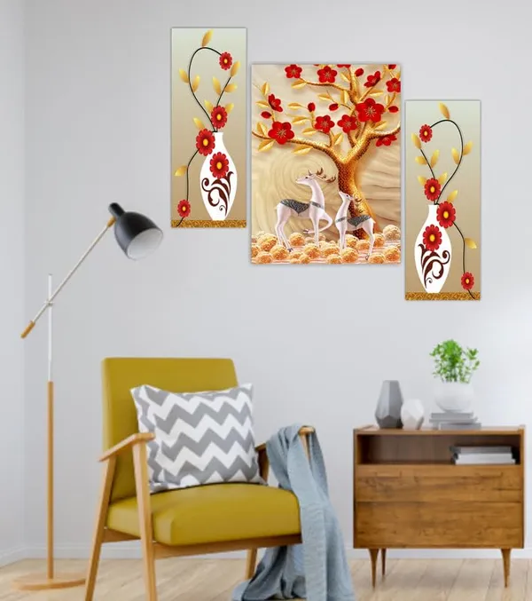 Set_Of_3_Scenery_3D_Framed_Wall_Paintings_|_For_Home_Decoration_|_45X30_Cm