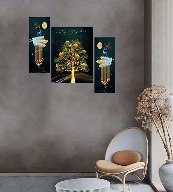 Set_Of_3_Scenery_3D_Framed_Wall_Paintings_|_For_Home_Decoration_|_45X30_Cm