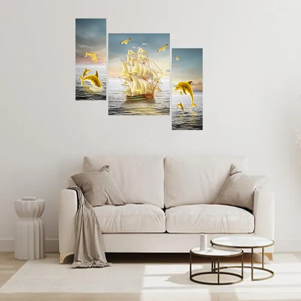 Set_Of_3_Scenery_3D_Framed_Wall_Paintings_|_For_Home_Decoration_|_45X30_Cm