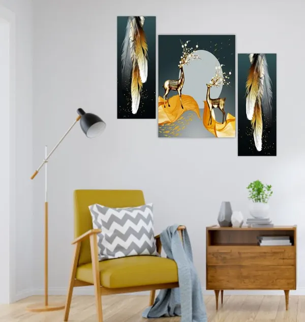Set_Of_3_Scenery_3D_Framed_Wall_Paintings_|_For_Home_Decoration_|_45X30_Cm