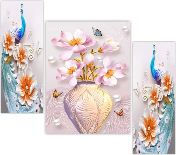 Set_Of_3_Scenery_3D_Framed_Wall_Paintings_|_For_Home_Decoration_|_45X30_Cm