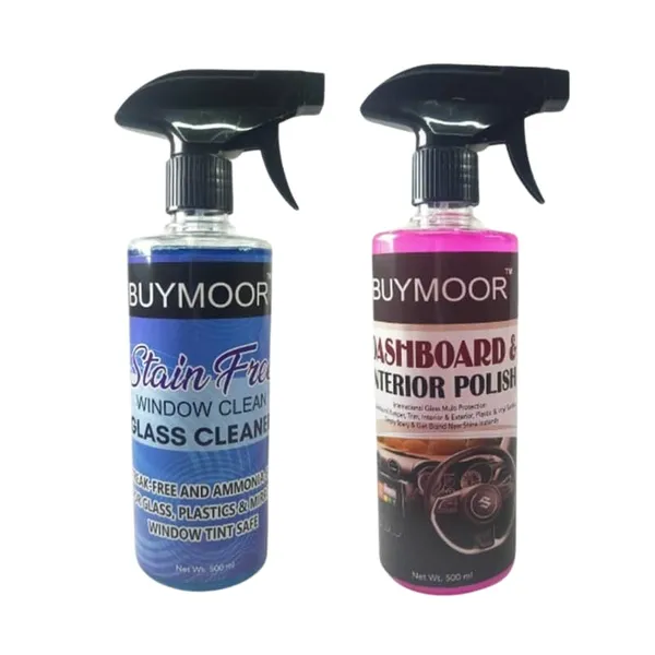 Multicolor_Stain-Free_Window_Cleaner_500Ml_And_Dashboard_And_Interior_Polish_500Ml_-_Pack_Of_1+1=2