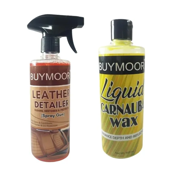 Multicolor_Leather_Detailer_500Ml_And_Liquid_Carnauba_Wax_500Ml_-_Pack_Of_1+1=2