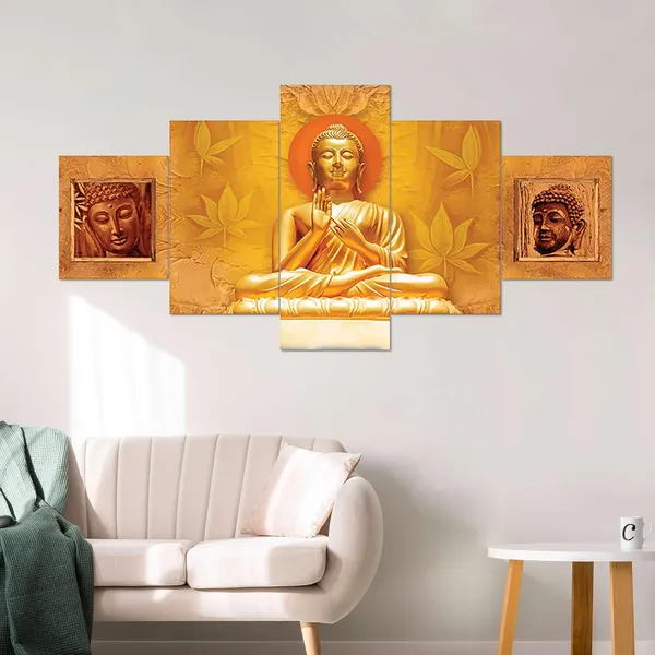 Set_Of_5_Mdf_Framed_3D_Wall_Painting_For_Home_Decoration_|_17X30_Inches