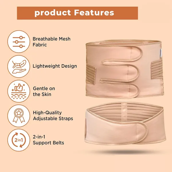 Pink_2-In-1_Postpartum_Belt_After_Delivery_|_Abdominal_Belt_After_Delivery_For_Belly_Support_Maternity_Belt_After_Delivery_For_Post_Pregnancy_Tummy_Control_30_Inch_To_46_Inches_Of_Waist