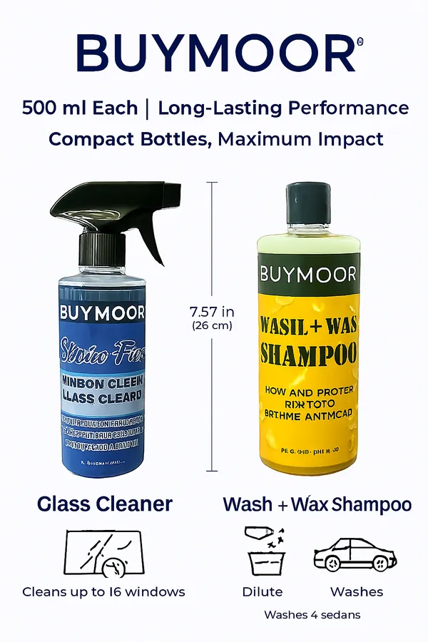 Multicolor_Wash+Wax_Shampoo_For_All_Cars_500Ml_And_Windshield_Washer_Fluid_Concentrate_500Ml_-_Pack_Of_1+1=2