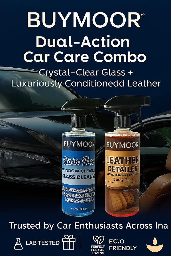 Multicolor_Stain-Free_Window_Cleaner_500Ml_And_Leather_Detailer,_Premium_Leather_Care_Spray_500Ml_-_Pack_Of_1+1=2