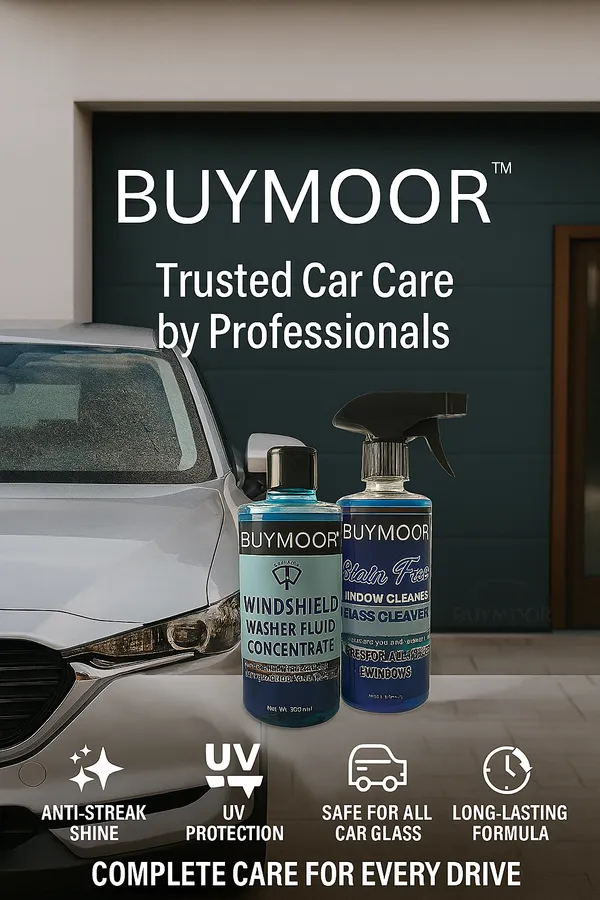 BUYMOOR_Windshield_Washer_Fluid_Concentrate_500ml_and_Stain-Free_Window_Cleaner_500ml_-_(Pack_of_1+1=2)