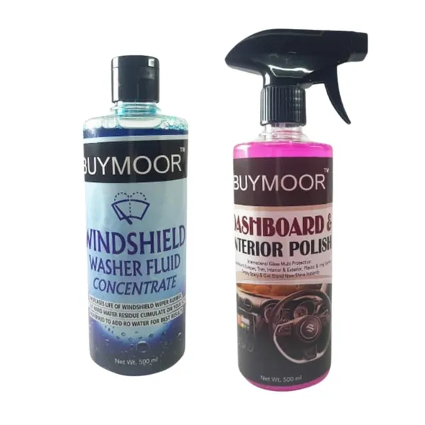 Multicolor_Windshield_Washer_Fluid_Concentrate_500Ml_And_Dashboard_And_Interior_Polish_500Ml_-_Pack_Of_1+1=2