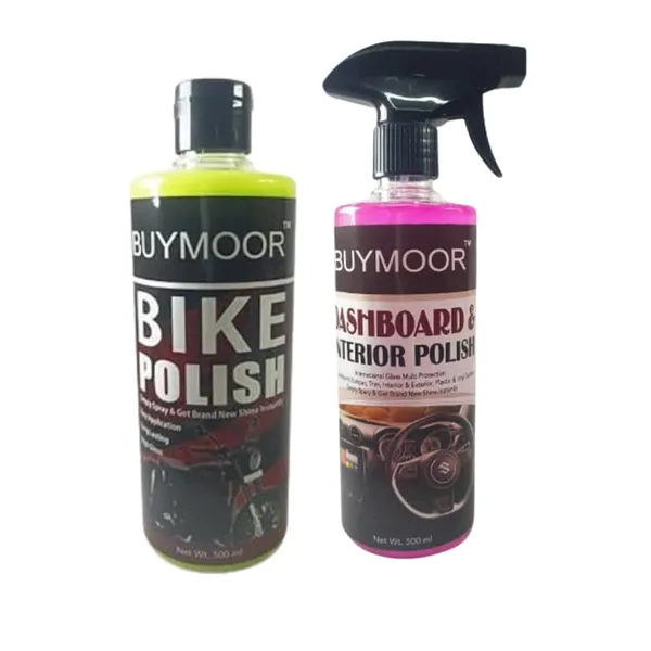 Multicolor_Dashboard_And_Interior_Polish_500Ml_And_Green_Foam_Auto_Shampoo_500Ml_-_Pack_Of_1+1=2