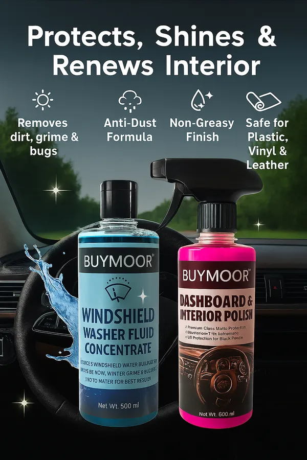 Multicolor_Dashboard_And_Interior_Polish_500Ml_And_Stain-Free_Window_Cleaner_500Ml_-_Pack_Of_1+1=2