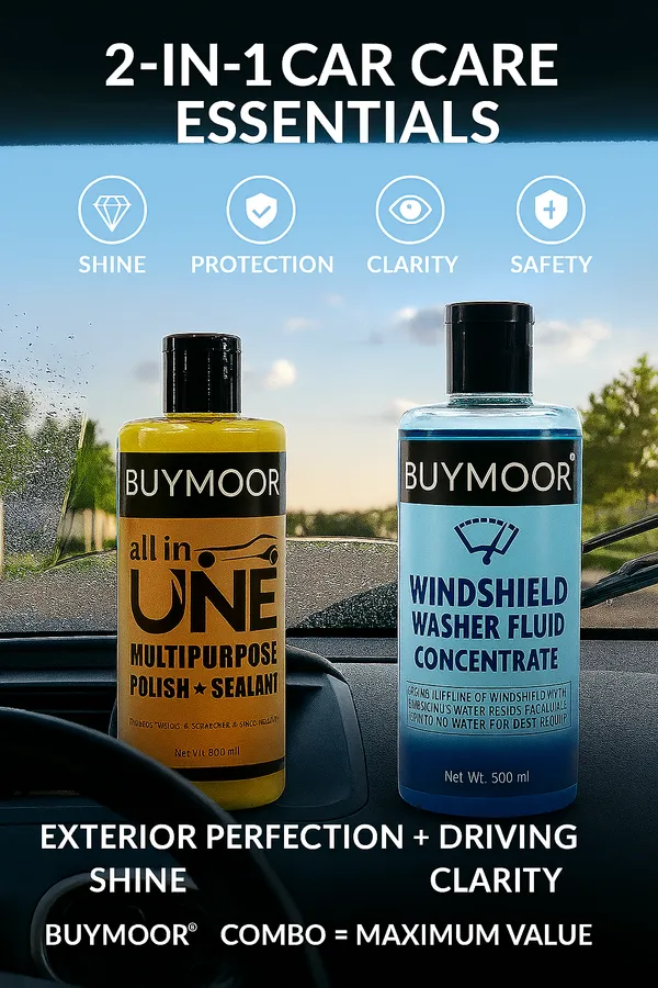 Multicolor_Stain-Free_Window_Cleaner_500Ml_And_All-In-One_Car_Polish_&_Sealant_500Ml_-_Pack_Of_1+1=2