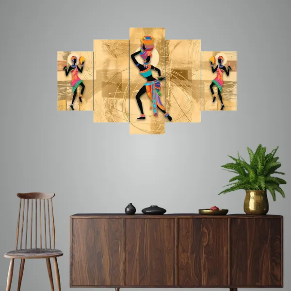 Set_Of_5_3d_Material_Wall_Paintings_|_For_Home_Decoration_|_75_X_43_Cm